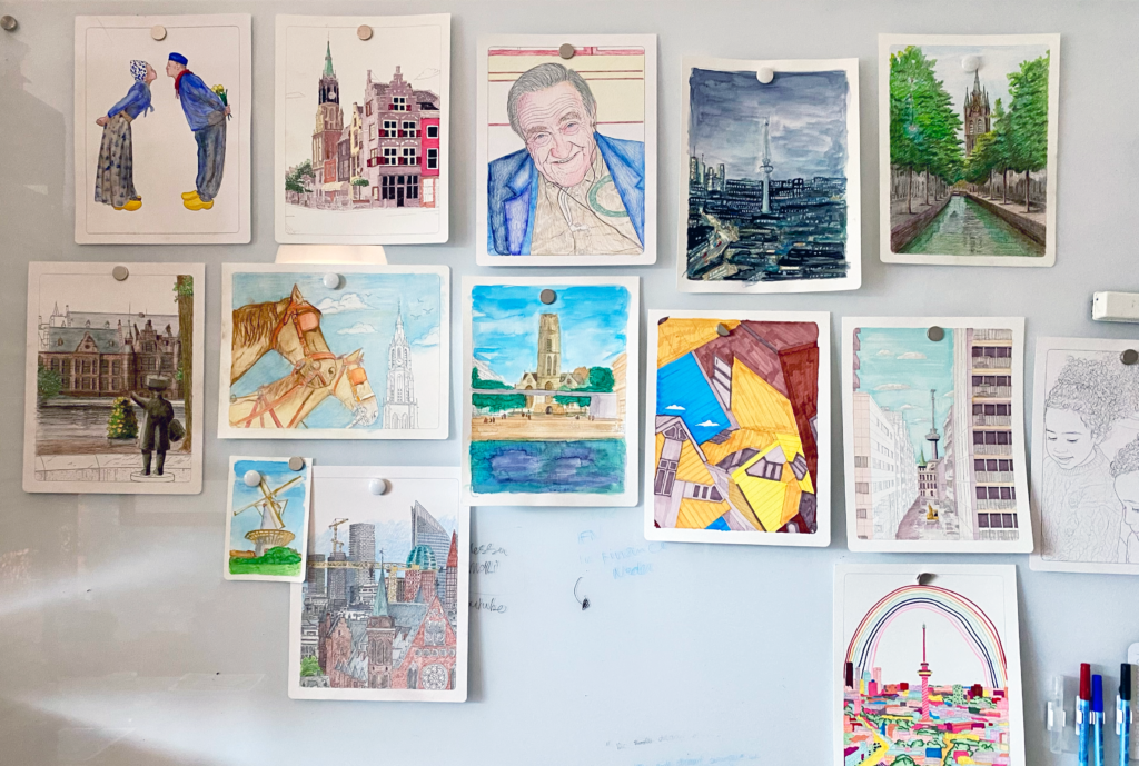een kleurboek laten maken