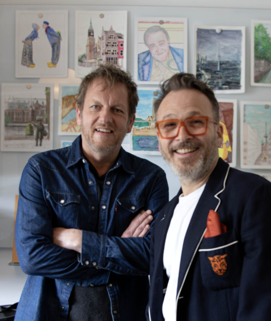 Dit zijn de makers van de persoonlijke kleurboeken, Armijn en Ivo