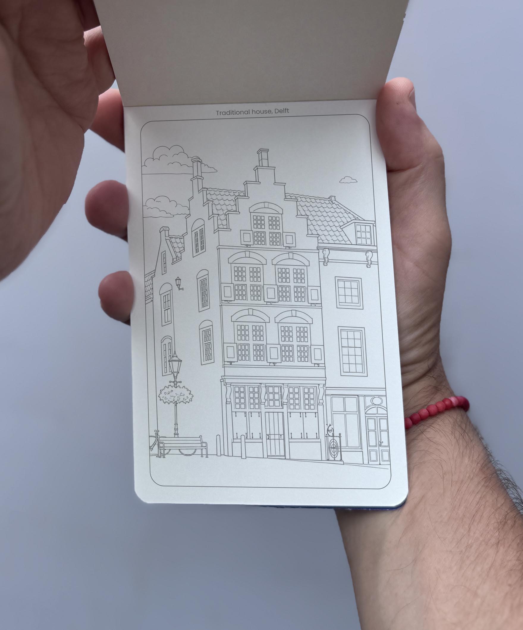 Een klein kleurboek van Delft