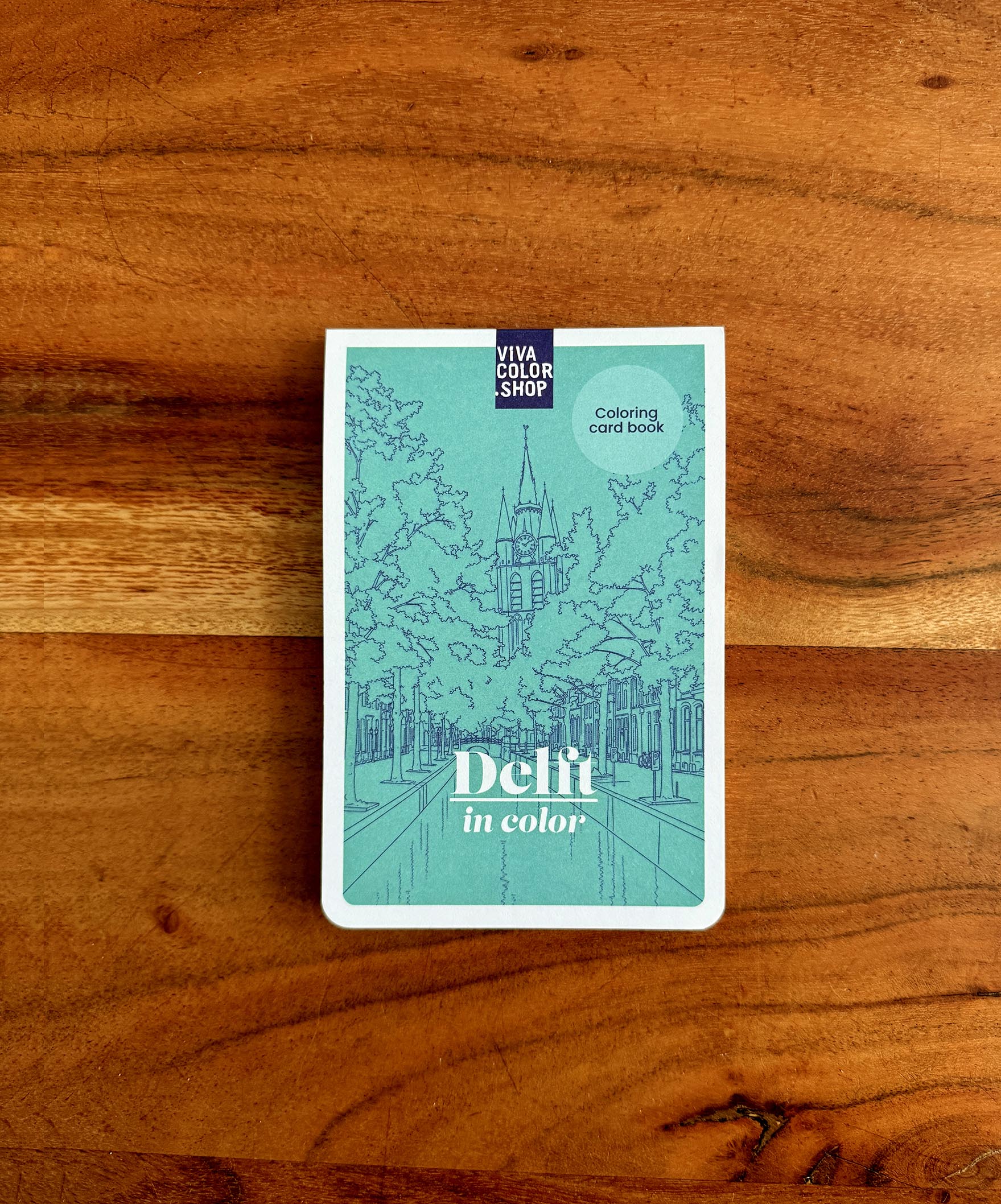 Een klein kleurboek van Delft