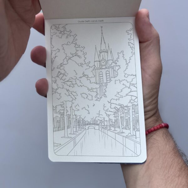 Een klein kleurboek van Delft