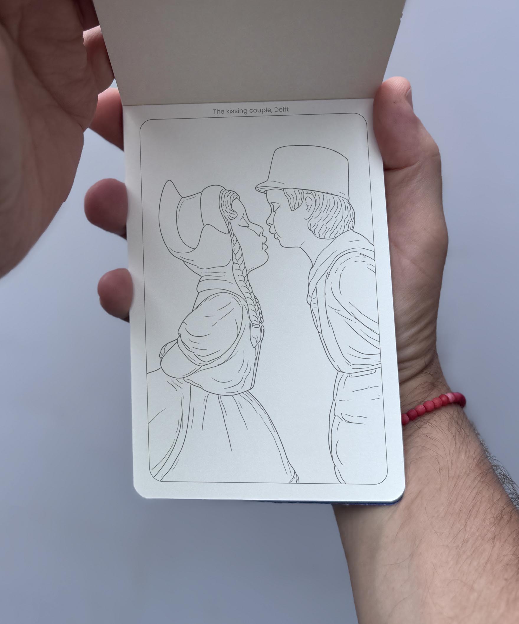 Een klein kleurboek van Delft